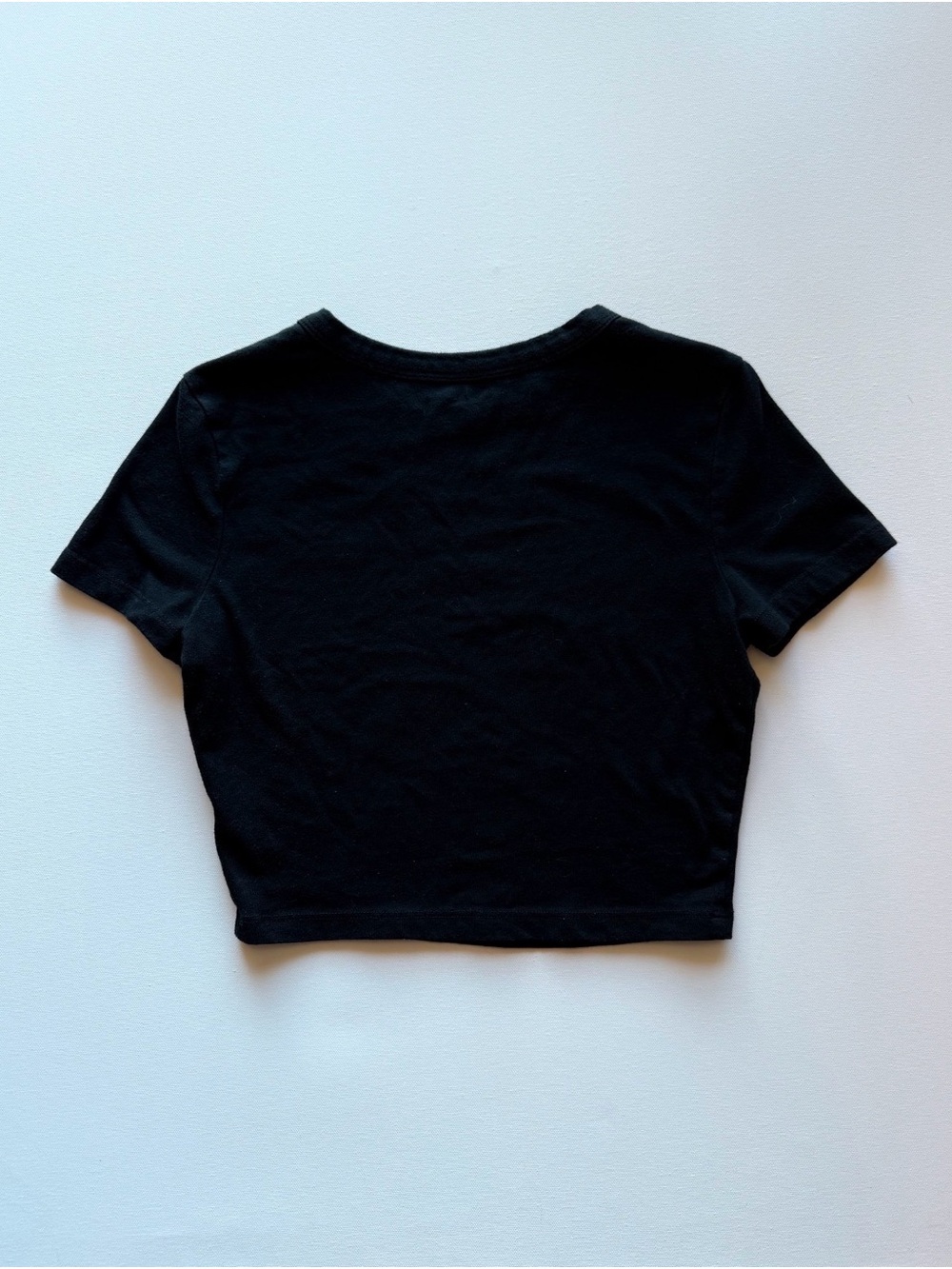 wild fable Black Cropped Tee - Women's